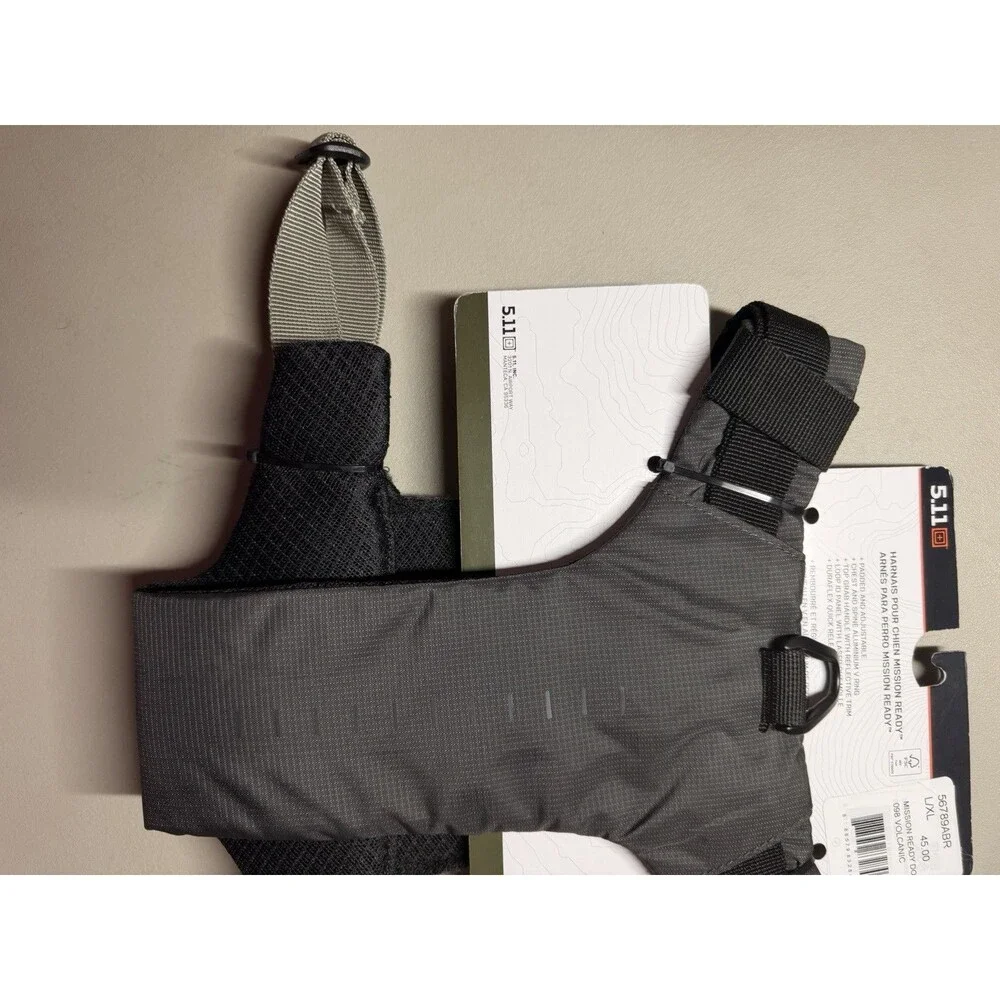 5.11 Tactical K9 Harness Size L/XL Dog Gear Working Canine Vest Black NEW